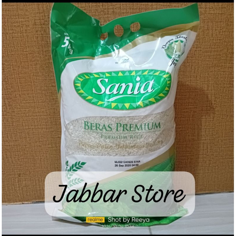 

Beras Sania 5kg produk WILMAR