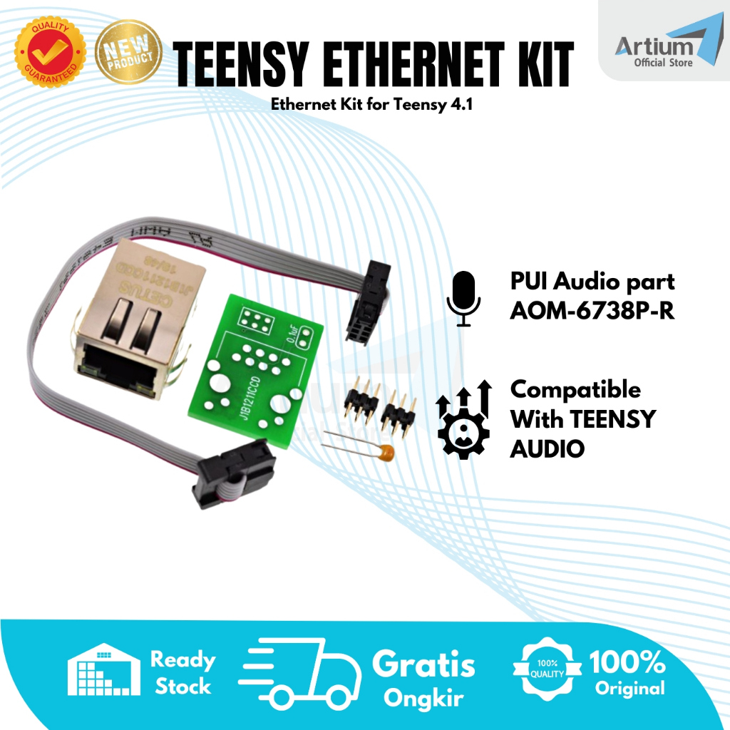 Teensy Ethernet Development Kit For Teensy 4.1 | Teensy 41 Teensy41