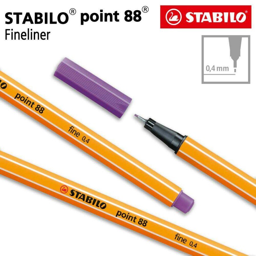 

Stabilo Point 88 Fineliners Warna Violet/Ungu