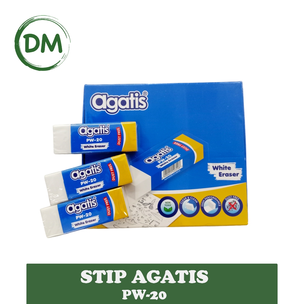 

AGATIS PW20 PUTIH BESAR PENGHAPUS STIP