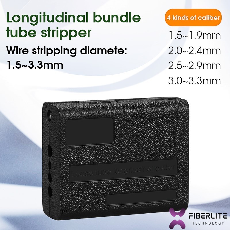 Fiber Optic Slitter Tube Premium 1.5-3.3mm Fiber Optic Stripper Fiber Optic Loose Tube 1,5-3,3mm