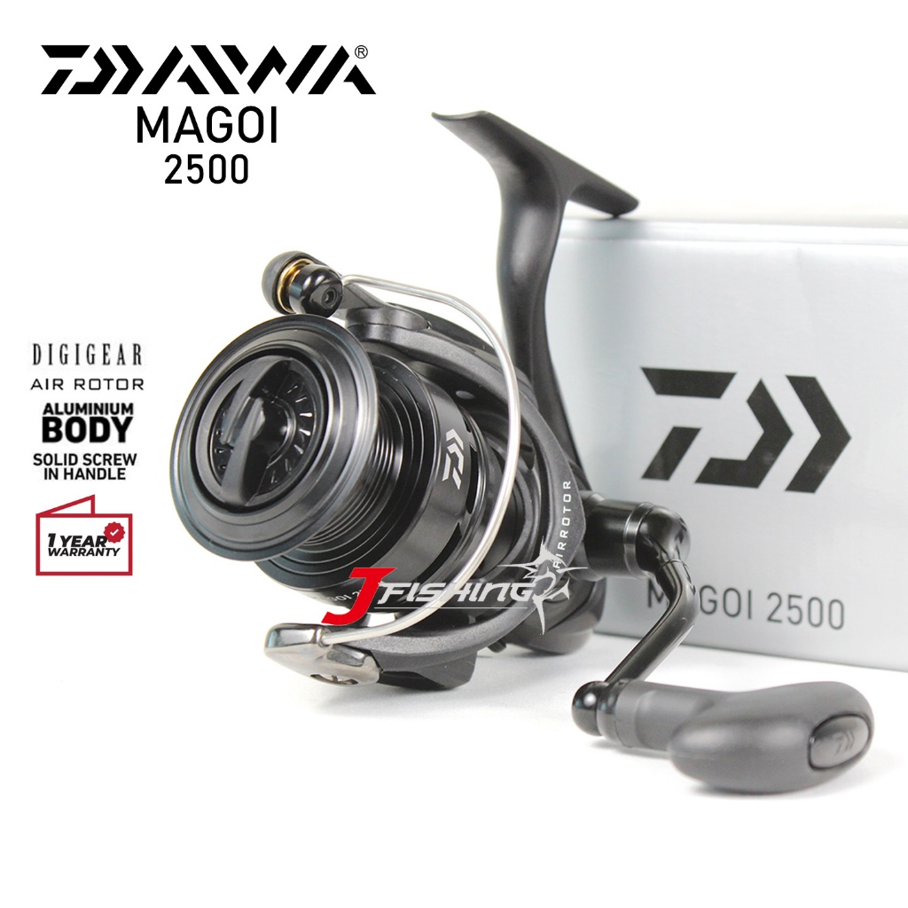Reel DAIWA Magoi | 2500 3000 4000 | Power Handle | Spinning | Kolam Sungai Danau Muara | Resmi