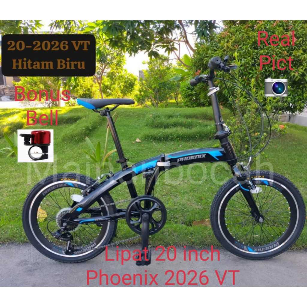 TERMURAH SEPEDA LIPAT 20 PHOENIX 2026 VT LIPAT 20 INCH 2026VT PHOENIX