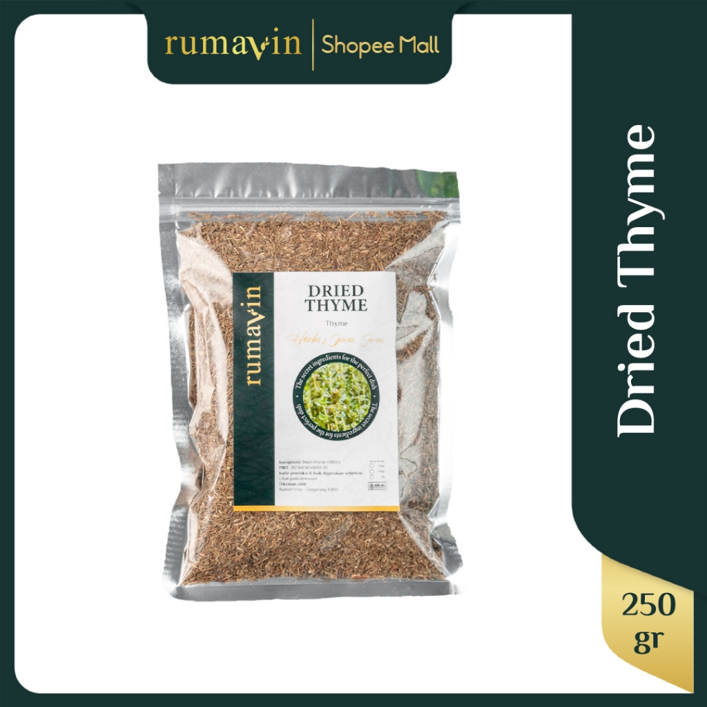 

RUMAVIN - Premium Dried Thyme 250gr