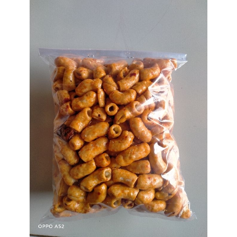

makaroni lotis pedas makanan ringan