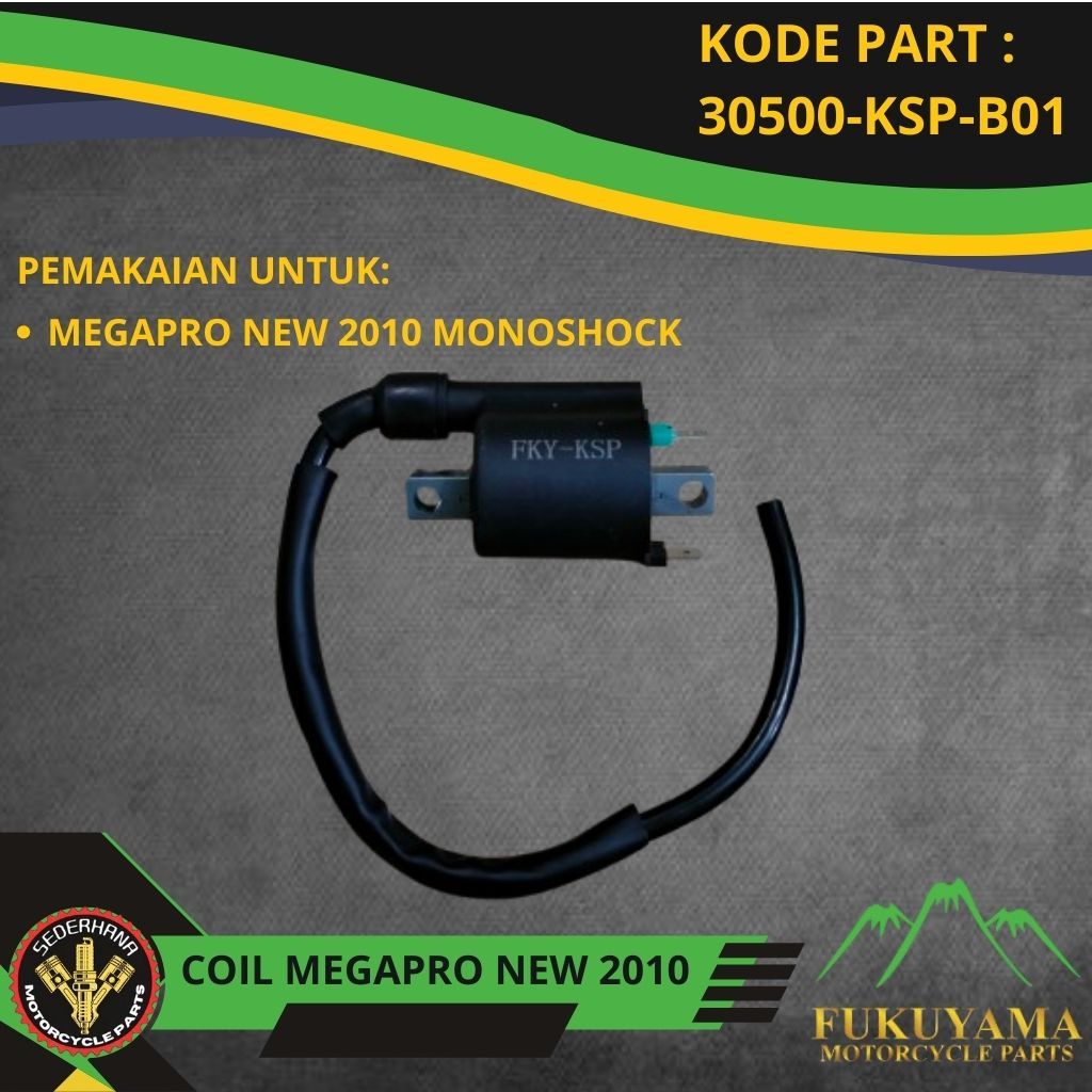 KOIL COIL MEGAPRO NEW 2010 MONO SHOCK FUKUYAMA