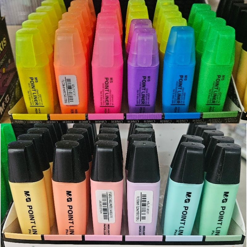 

stabillo highlighter M&G (tersedia warna pastel & biasa)