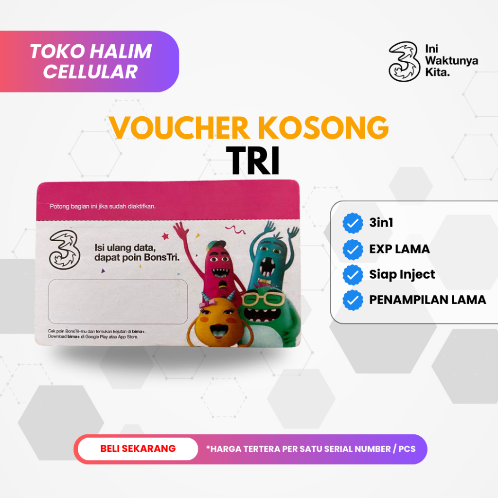 Voucher Kosong Tri