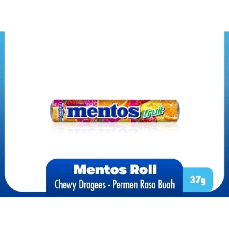 

Mentos Roll 37gr - Permen Rasa Buah