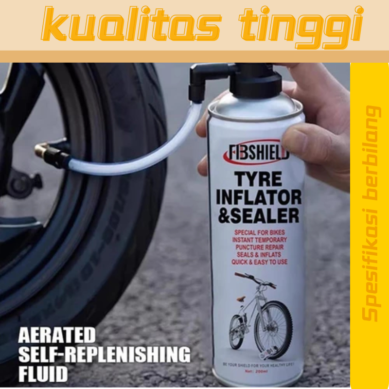 450ml Cairan Ban Tubeless Motor/Mobil/Sepeda Listrik Universal Anti Bocor Tambal Ban Tubles Cairan A
