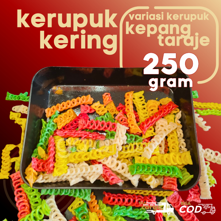

Kerupuk Kepang Taraje isi 250g by GaiaRasa