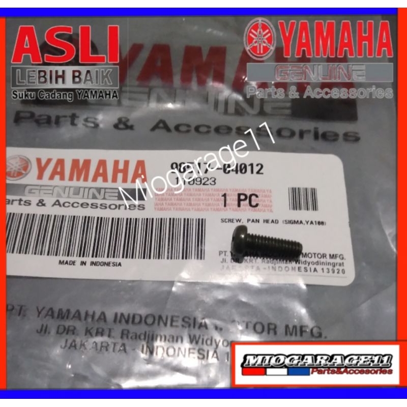 Screw Pan Head / Baut Karburator Mio Sporty - Mio Smile - Mio Soul - Fino Karbu 98517-04012