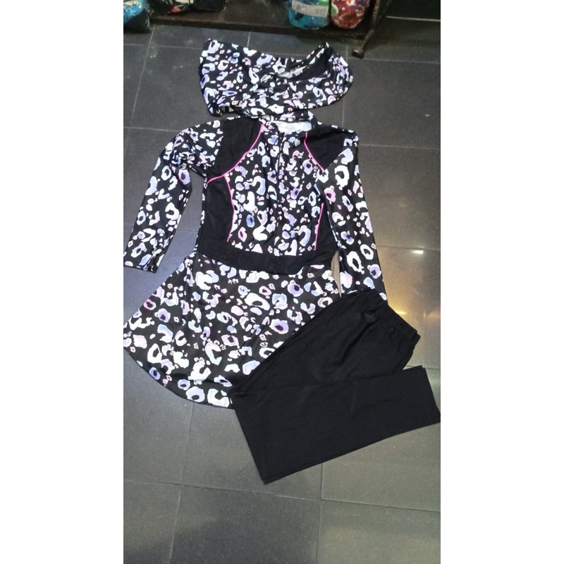 Baju Renang Muslimah / Baju renang hijab 04