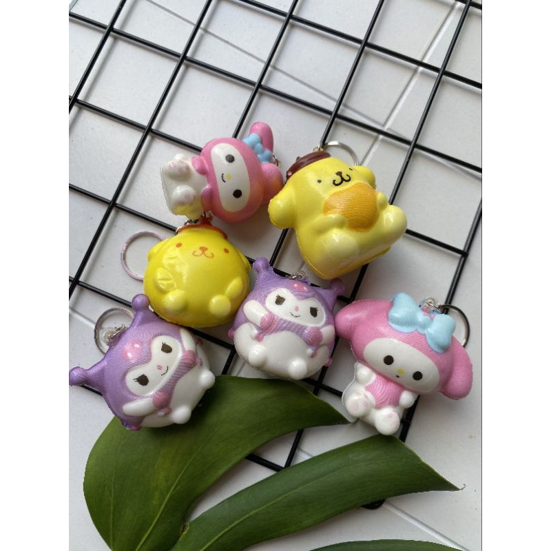 Gantungan Squishy SANRIO / Squishy sanrio / ganci sanrio