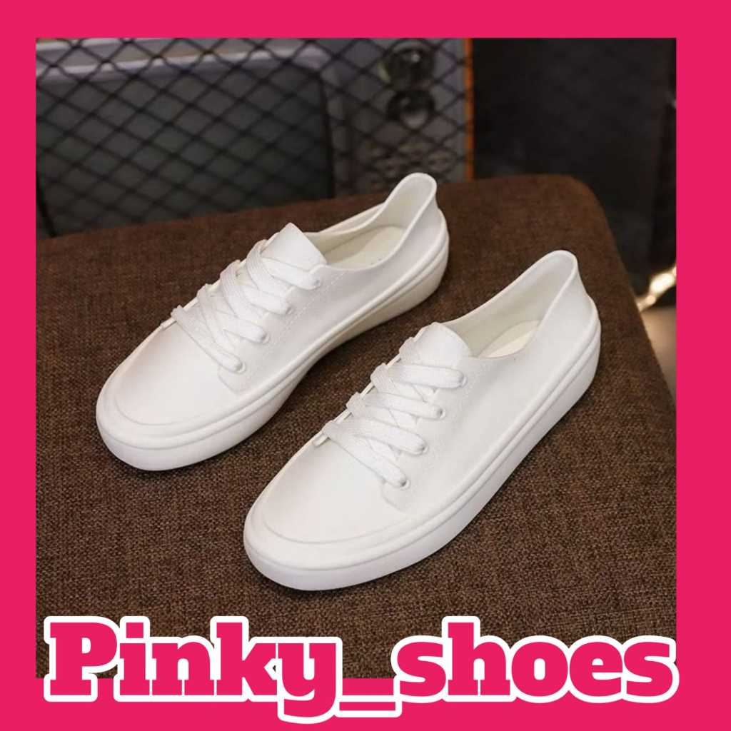 PINKY SHOES Sepatu sneakers jelly wanita (36-40)/sepatu wanita import tali/sandal wanita/jelly shoes