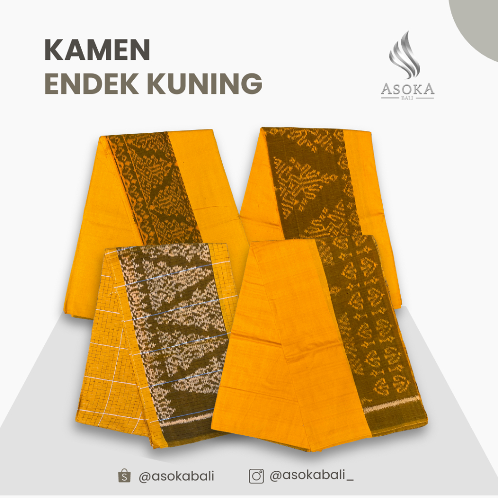 Kamen Endek Kuning