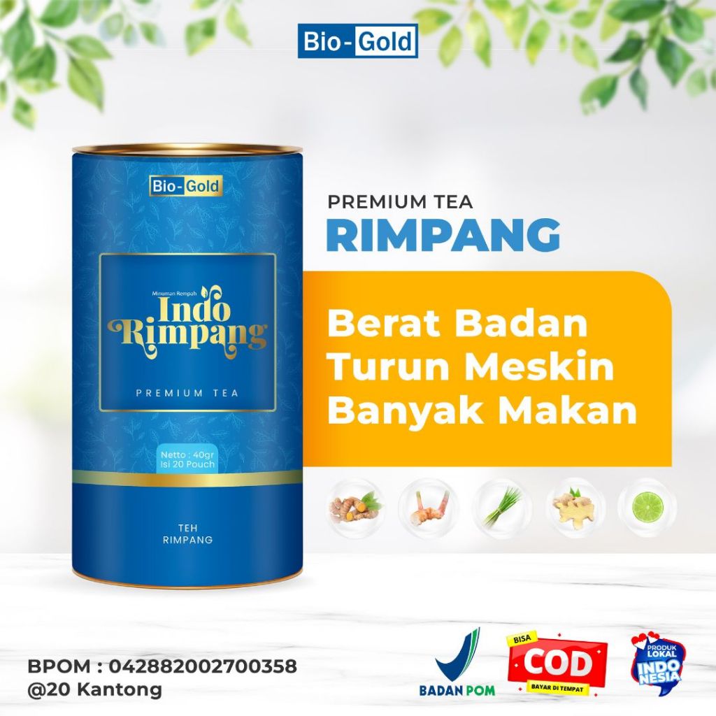 

Teh Indo Rimpang Premium BPOM ala JSR | Teh Celup Rempah | Teh Diet Detox | pelangsing Badan Herbal | Imunitas