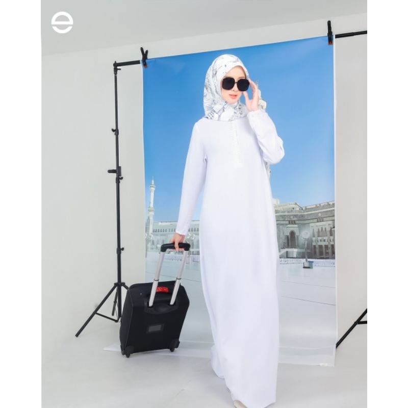 [ETHICA] Gamis ETHICA ISHAMI 07 WHITE GAMIS PUTIH