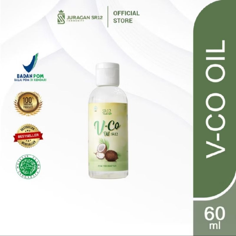 

VCO SR12 TERLARIS !! MINYAK KELAPA MURNI / VICO / VIRGIN COCONUT OIL 60ml