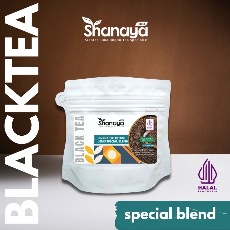 

Blacktea Special Blend 100gr | Bubuk Teh Special Blend Kemasan Premium Shanaya Tea