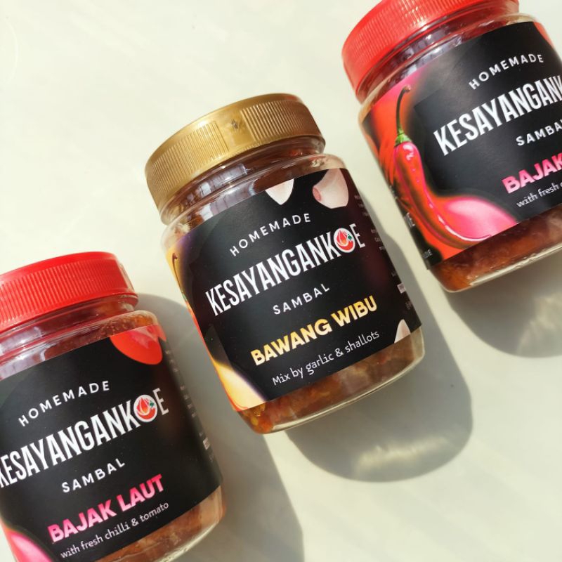 

Paket Bundling isi 3 Sambal | Sambal Kesayangankoe