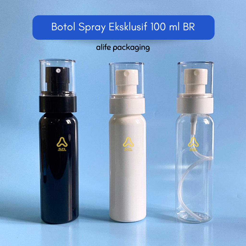 Botol Spray Eksklusif 100 ml | Botol 100 ml Spray | Botol 100 ml Spray Eksklusif - BR