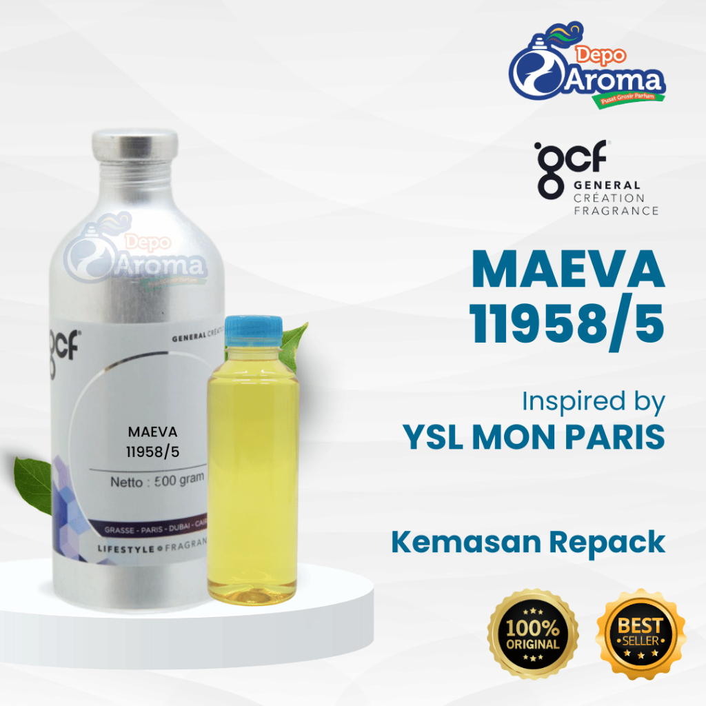 PARFUM BIBIT MURNI - MAEVA 11958/5 - REPACKING 100ML - GENERAL GCF
