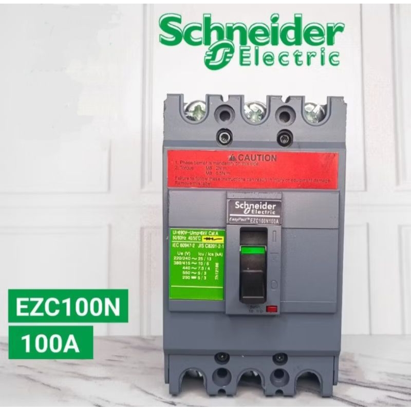 Mccb  ezc easypact Schneider 15A-100A