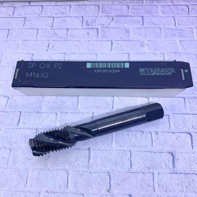Tap M16 x 2 Spiral merk Yamawa Baru Original..Tap M16x2 SP