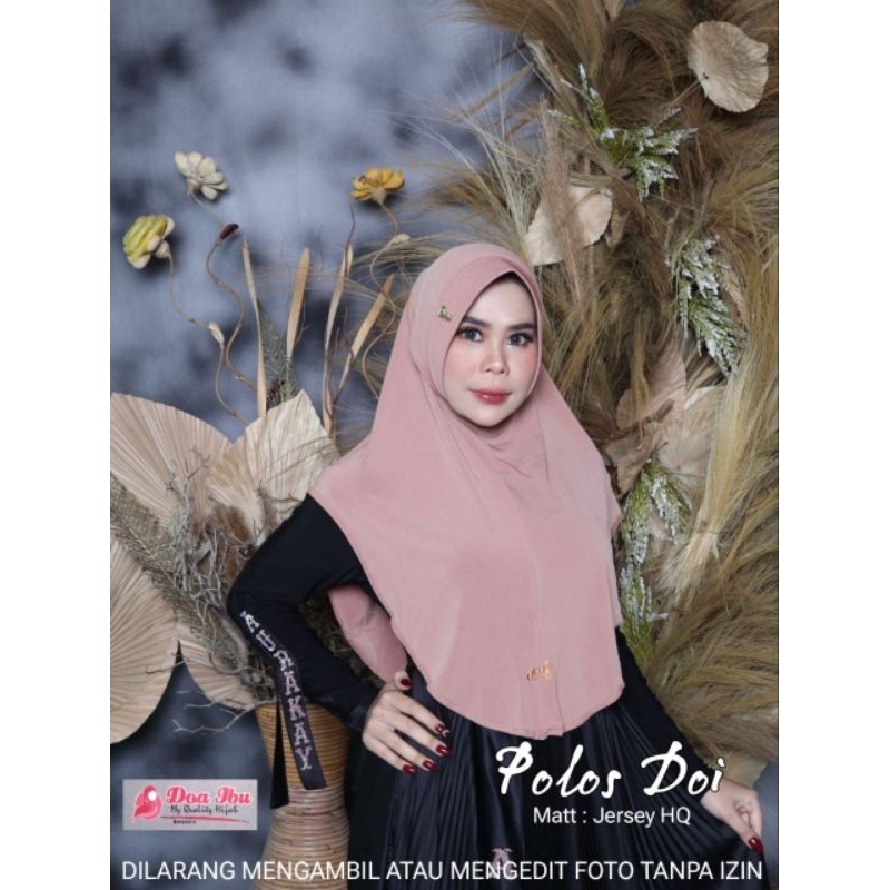 ORIGINAL DOA IBU | HIJAB/JILBAB INSTANT OVALDEX SIZE M