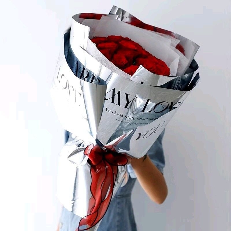 

Kertas Buket Bunga Kertas Cellophane YOU ARE MY LOVE Flower Wrapping