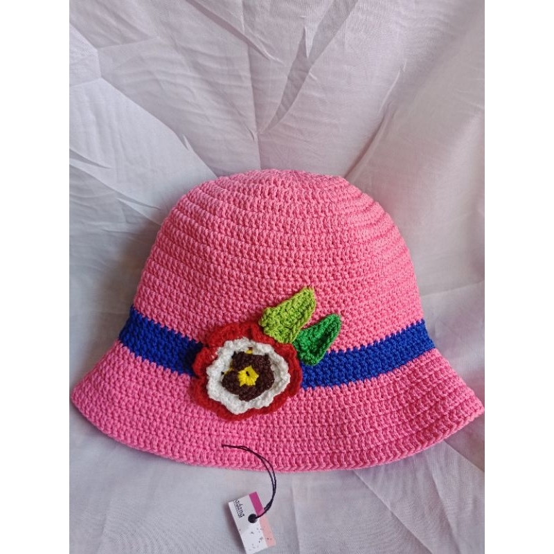topi backet hat handmade Madalle