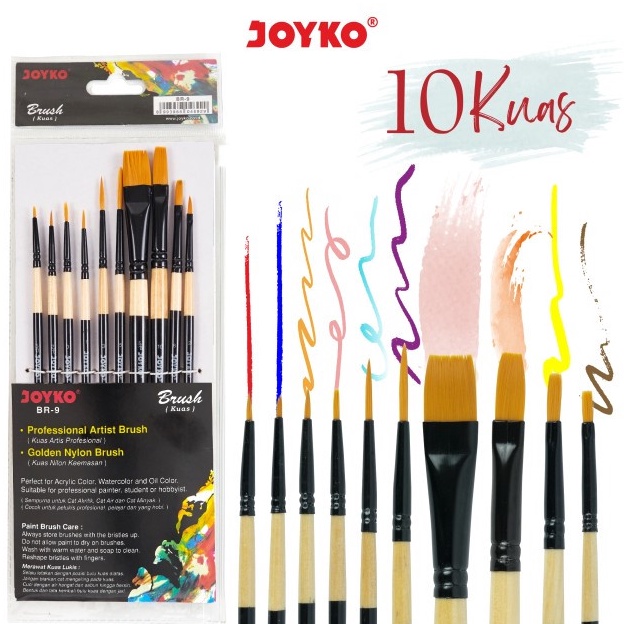 

KODE P2G9 Joyko brush set BR9 1pcs