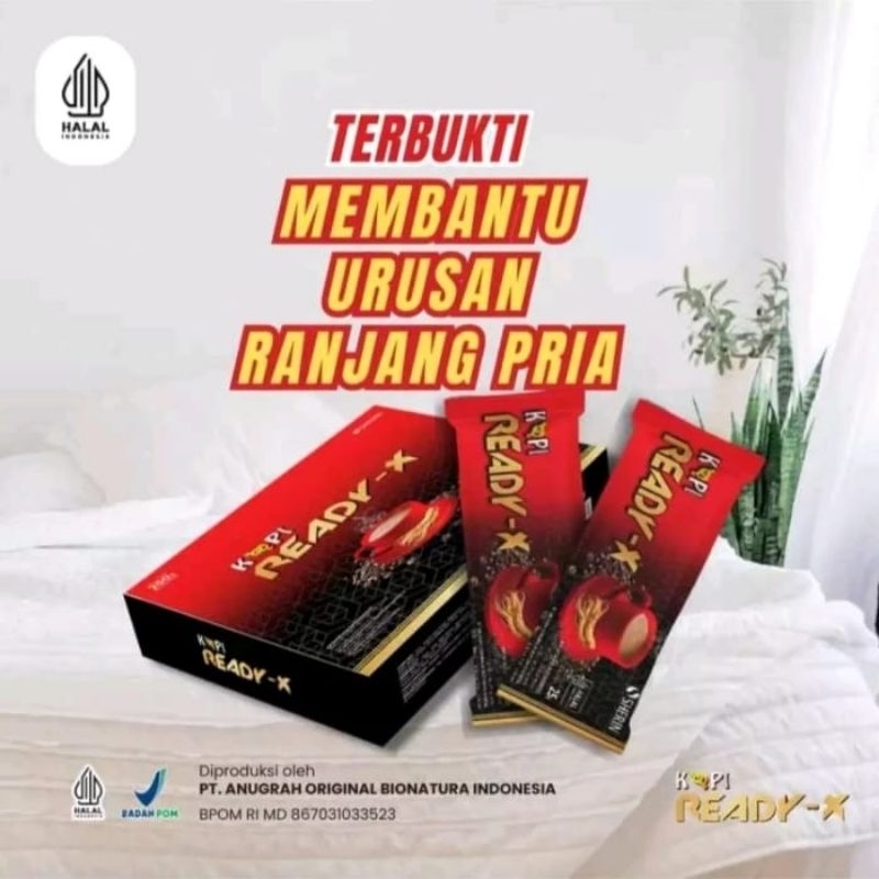 

Kopi Ready X Romantis Premium Isi 10 sachet-HALAL BPOM ORIGINAL privasi Aman Terjaga