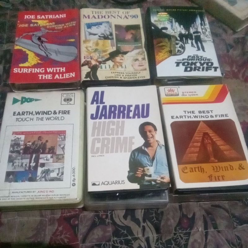 Cuci Stok Kaset Barat kaset pita