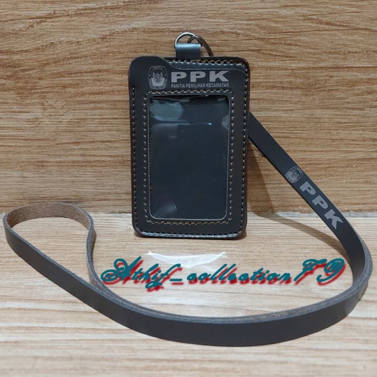 

KODE G8X6 Tempat Id Card Kulit PPK Holder Id Card PPK Panwaslu