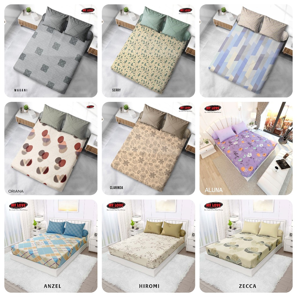 Sprei My Love Uk 180x200xT30 King Size