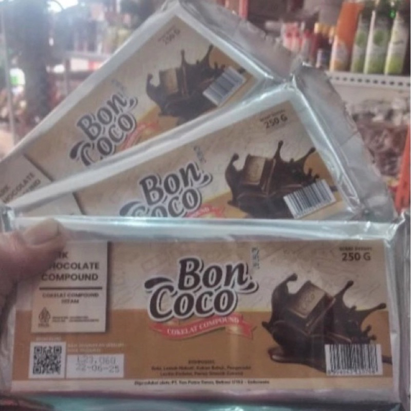 

BONCOCO COMPOUND COKLAT DARK 250 GR