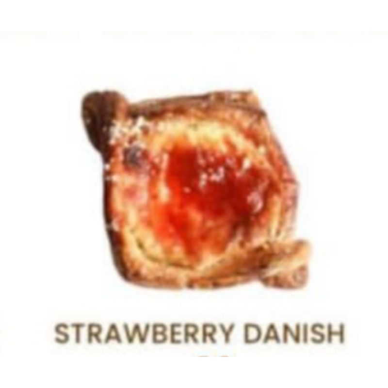 

Strawberry Danish