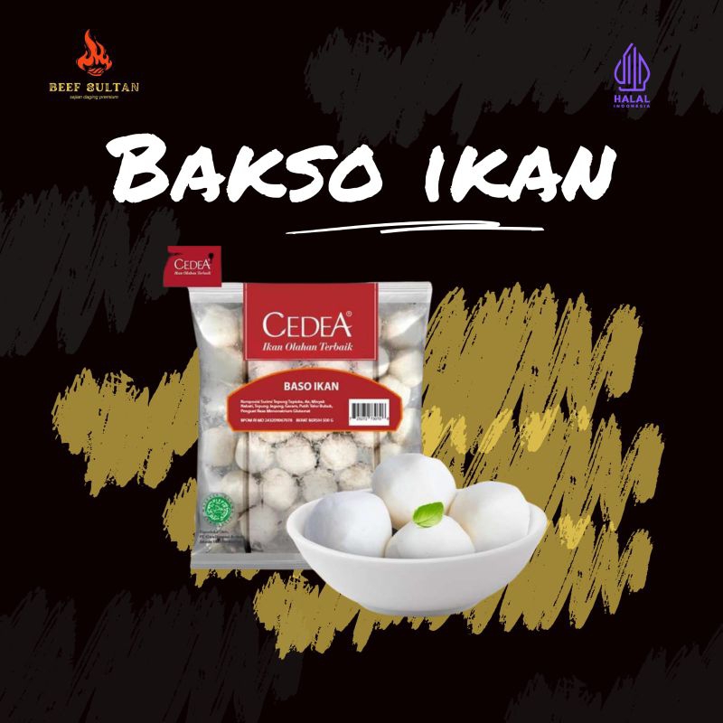 

Bakso Ikan Cedea 500gr | Baso Ikan Frozen Cedea | Bola Ikan Beku | Cedea Bakso Ikan Halal | Olahan Ikan Cedea | Makanan Beku Olahan Cedea | Camilan Beku Bakso Ikan Cedea | Cedea Baso Ikan