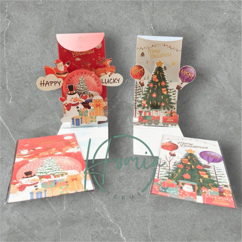 

Angpao Angpau 3D Pop Up imlek natal christmas