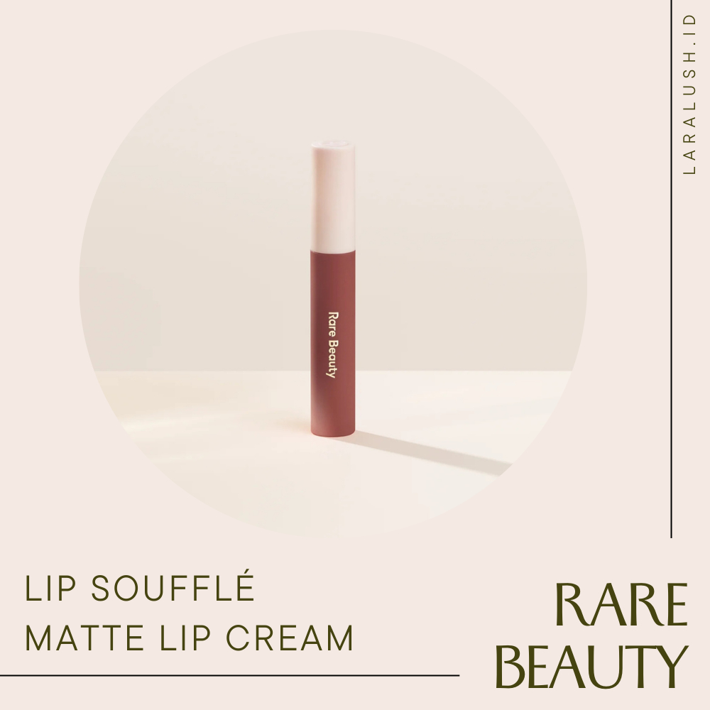 (READY) Rare Beauty Lip Souffle Matte Lip Cream Mini - Fearless