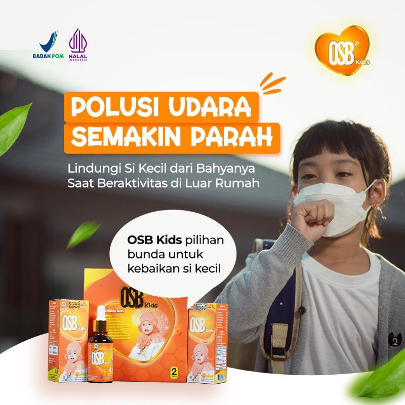 OSB KIDS madu nutrisi otak anak+bonus Random