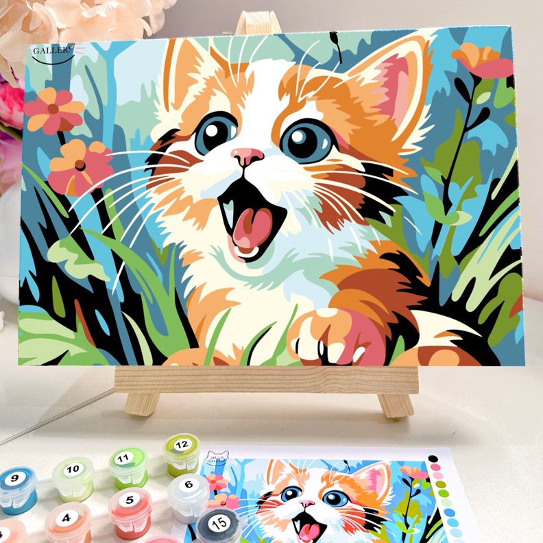 

KODE X4D9 Paint by Numbers KIT Scenery A4 2x3cm