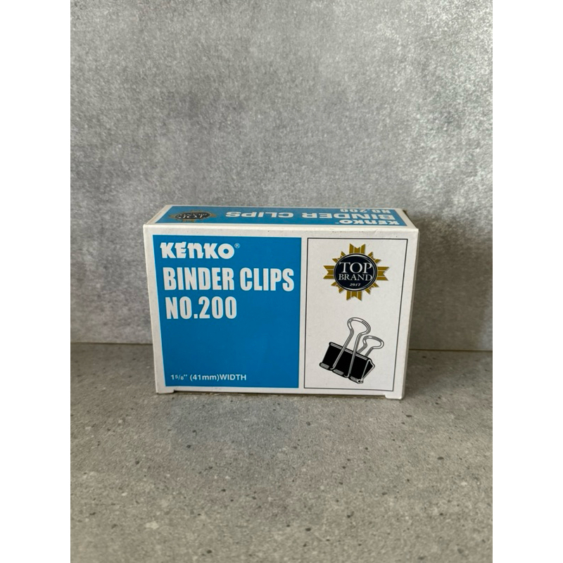 

binder clips kenko no.200 (1 pak isi 12 pcs)