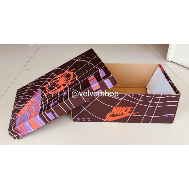 Shoe box Original Kardus Kotak Sepatu NIKE Spiderman