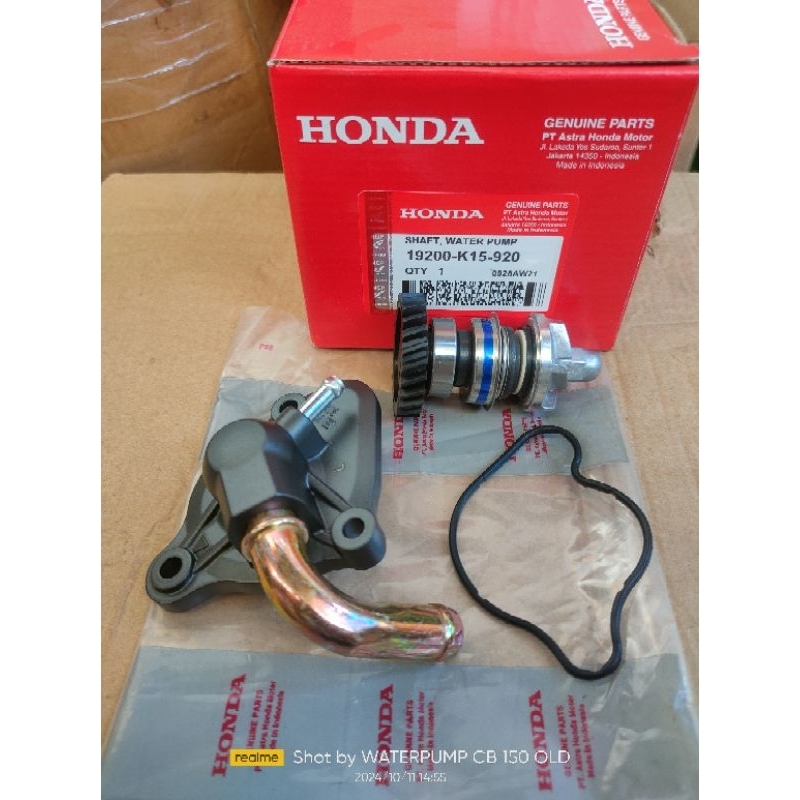 WATER PUMP ASSY CB150R OLD CBR 150 STREET FIRE WATER PUMP ASSY CB 150 R OLD + COVER COMP K15