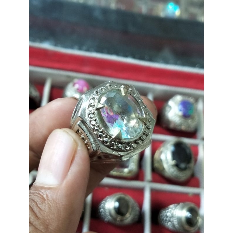 cincin batu permata kalimaya india super