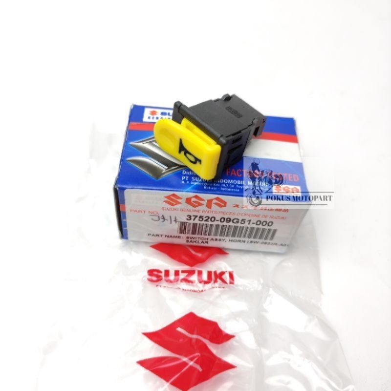 TOMBOL KLAKSON SMASH, SHIGUN 125,SPIN, SUPRA X 125 ORIGINAL SGP