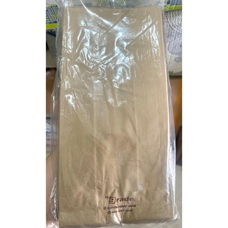 

Paperbag gorengan coklat panjang polos 13x8x24cm 100 lbr ~ GALERI PLASTIK FROZEN FOOD